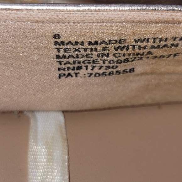 A New Day Rose Gold Espadrilles Women's Size 8 Floral Shoes - Picture 7 of 11